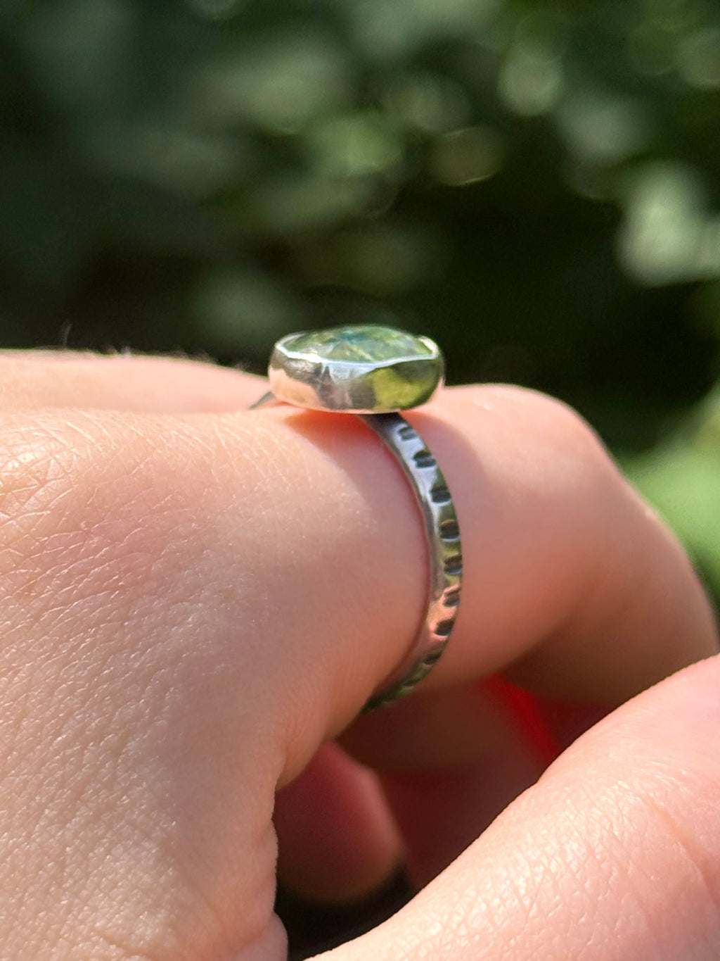 River Kyanite Ring
