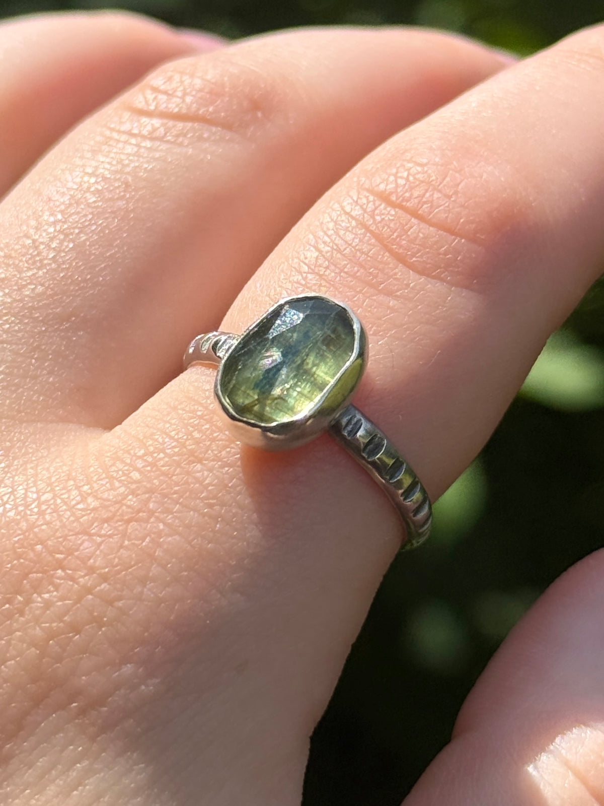 River Kyanite Ring
