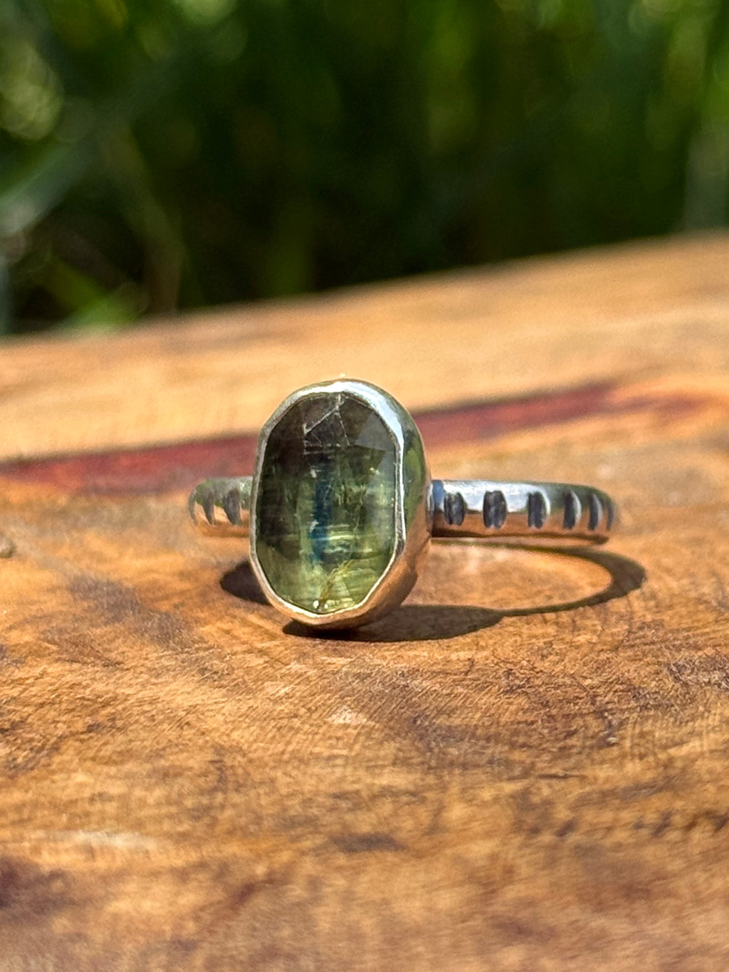 River Kyanite Ring