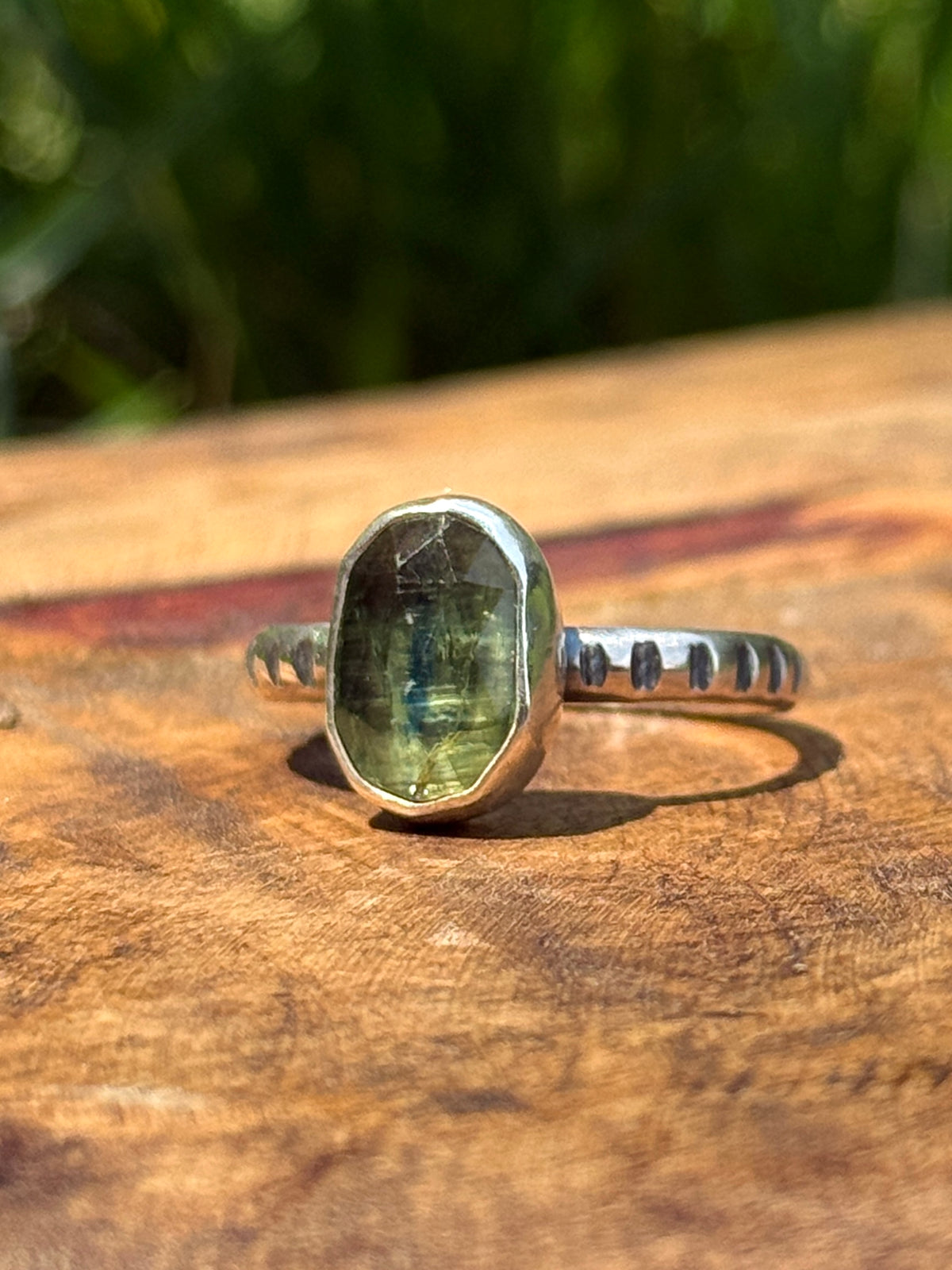 River Kyanite Ring