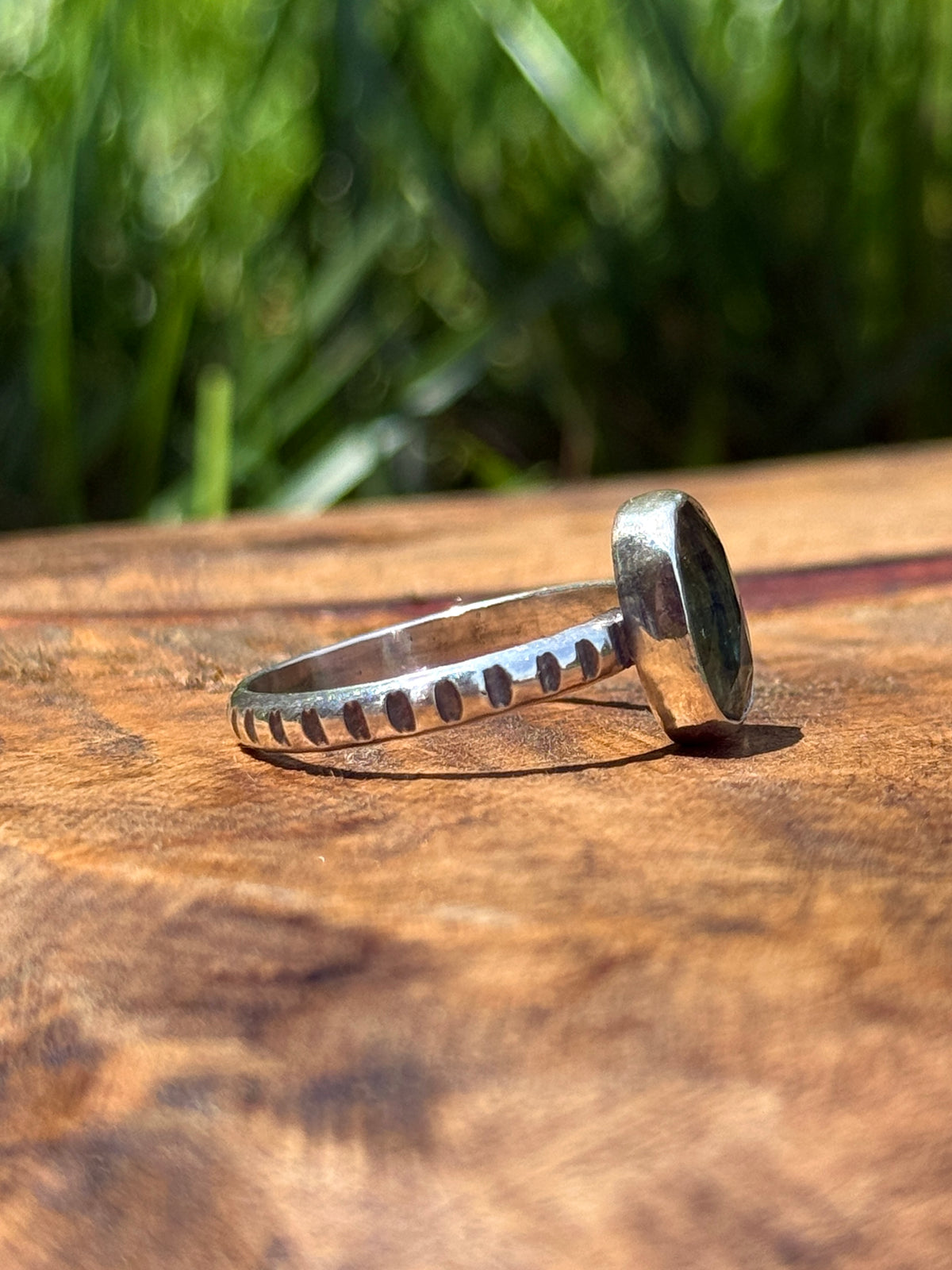 River Kyanite Ring