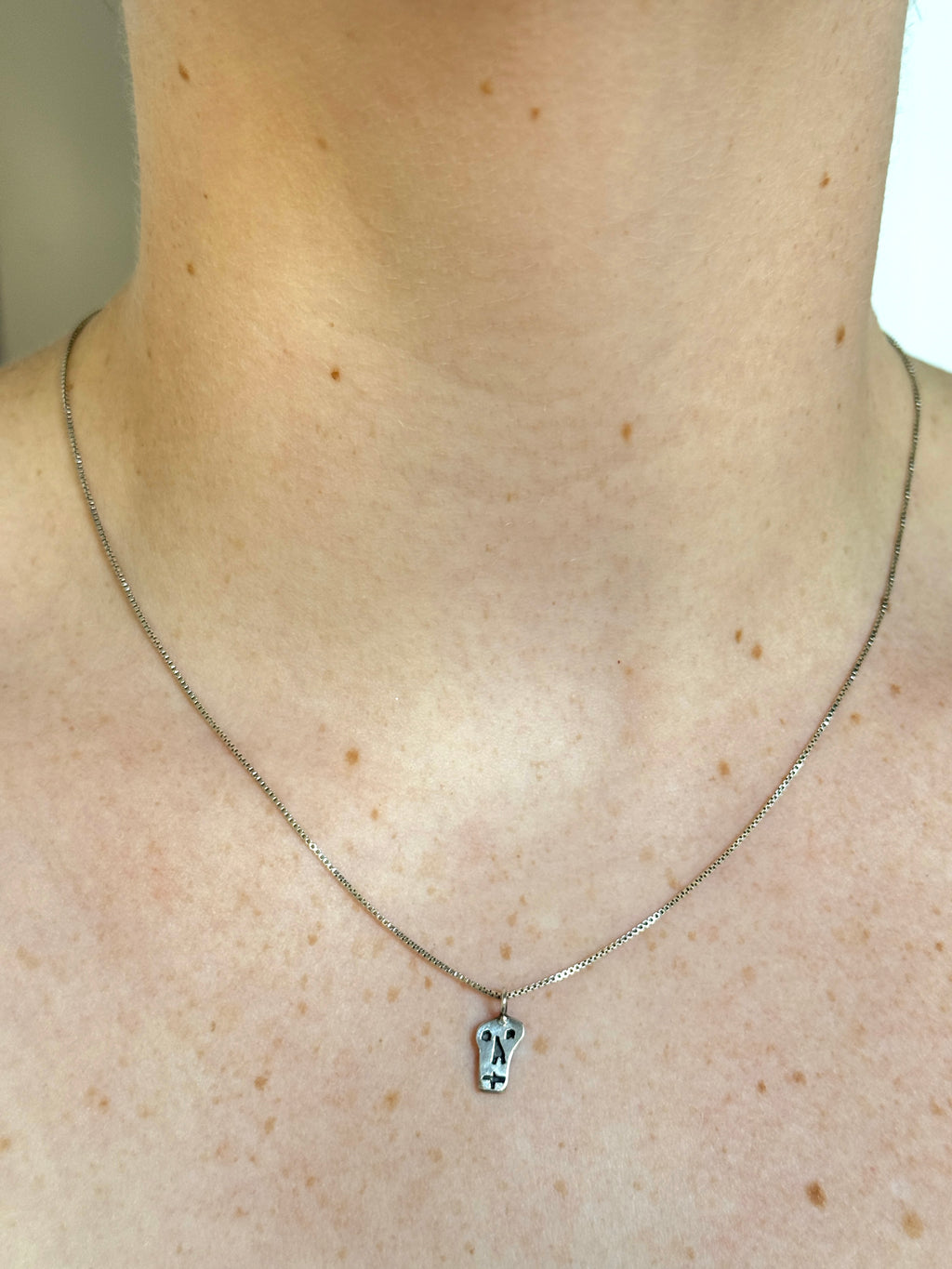 Teeny Weeny Skull Necklace