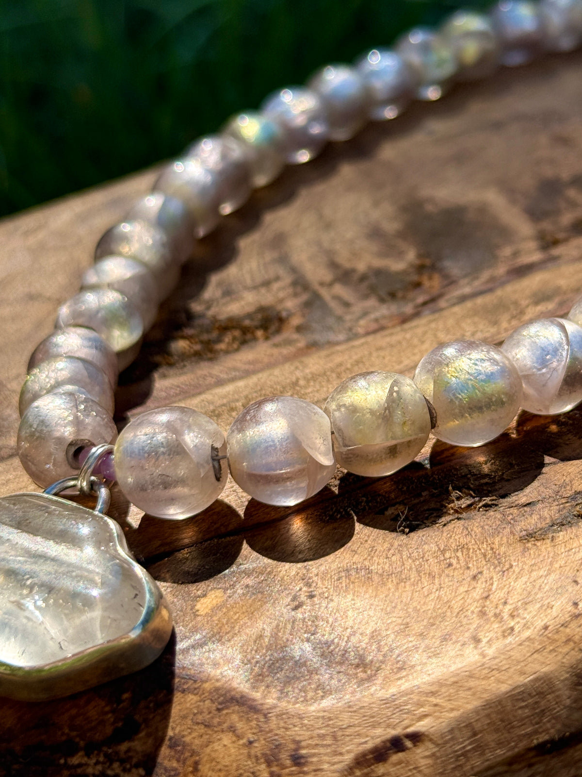 The Raindrop Statement Necklace