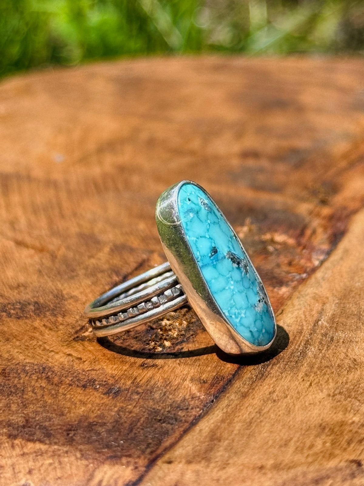White Water Turquoise Ring