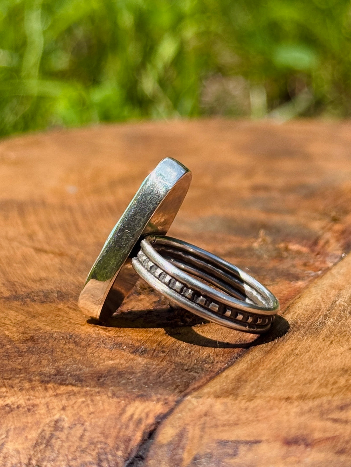 White Water Turquoise Ring