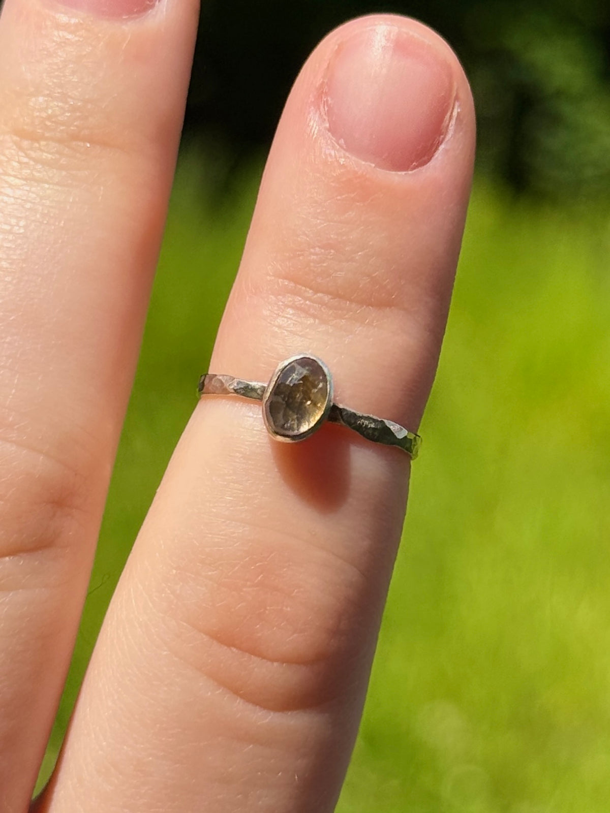 Dainty Tourmaline Ring