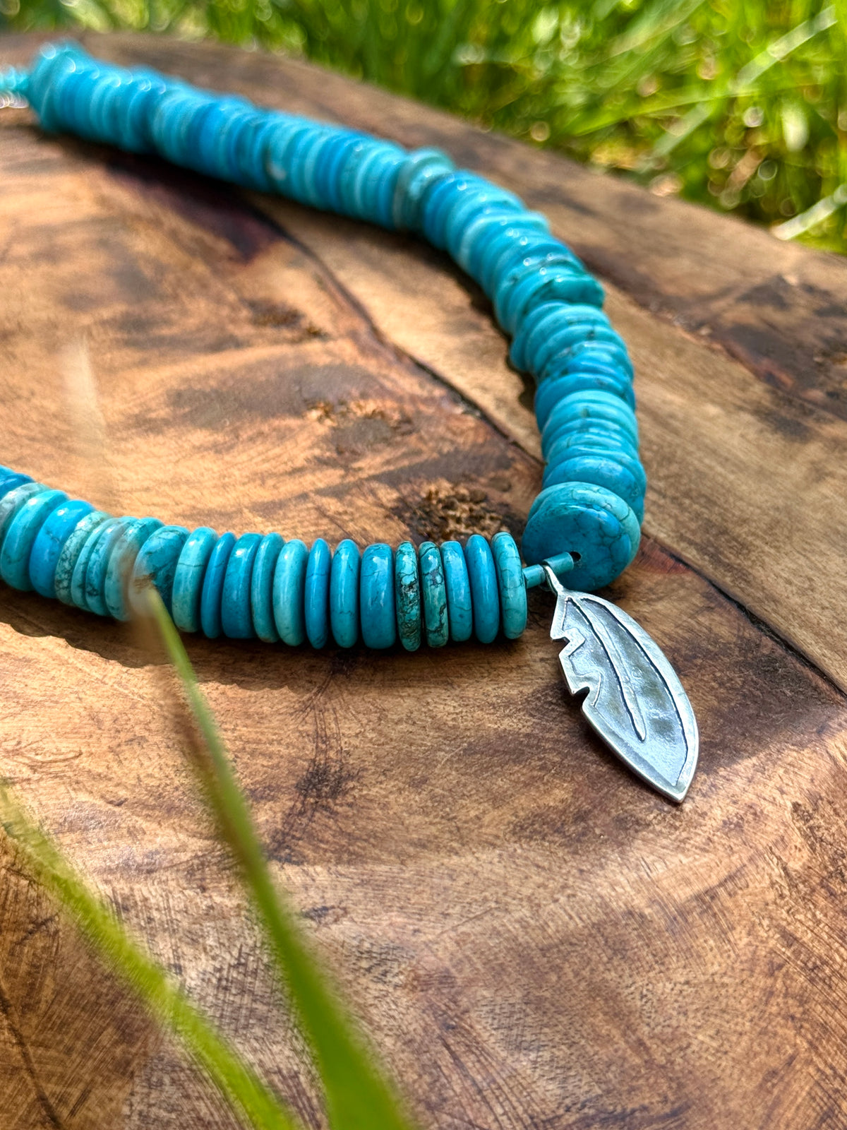 Feather Statement Necklace