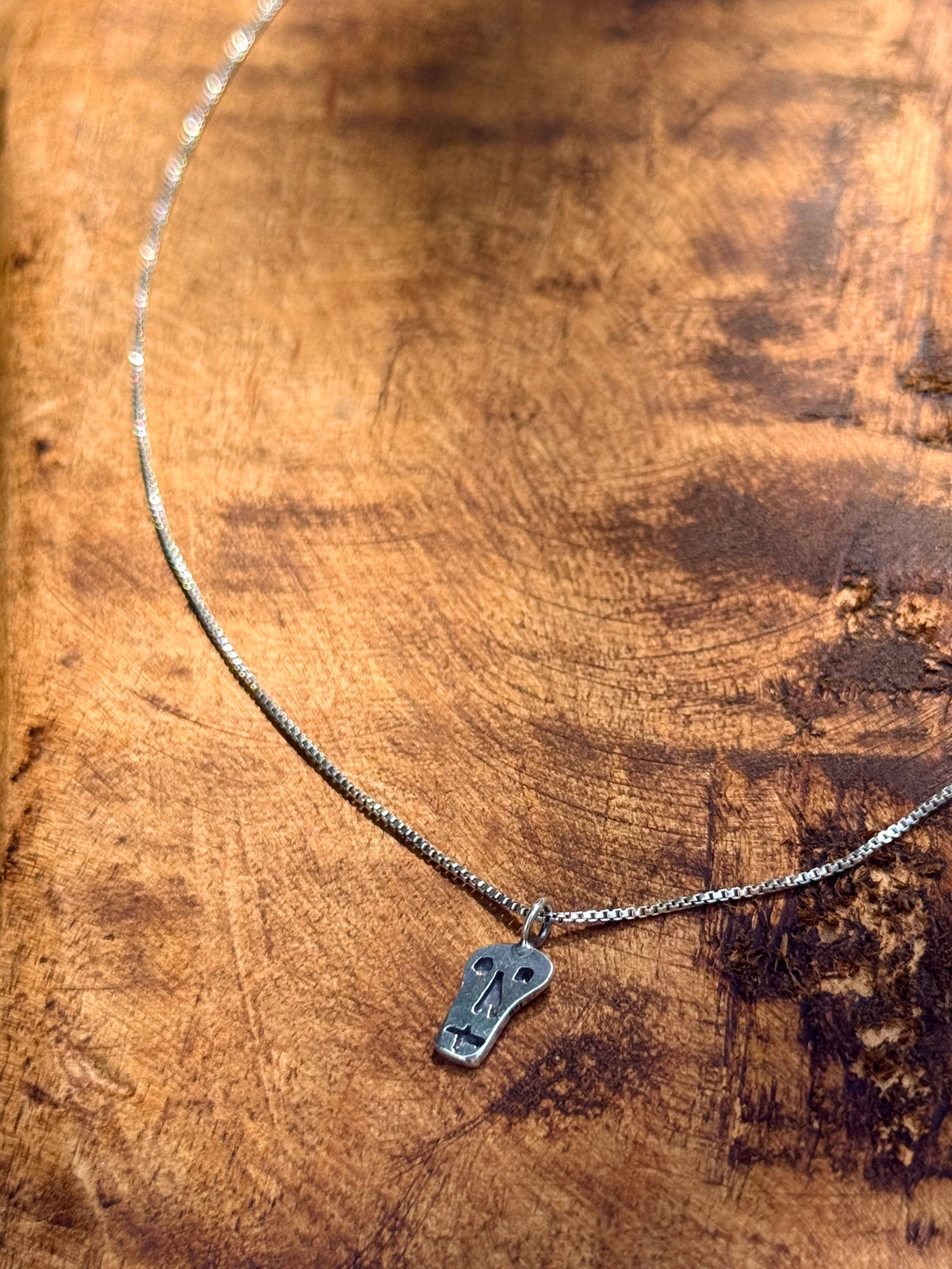 Teeny Weeny Skull Necklace