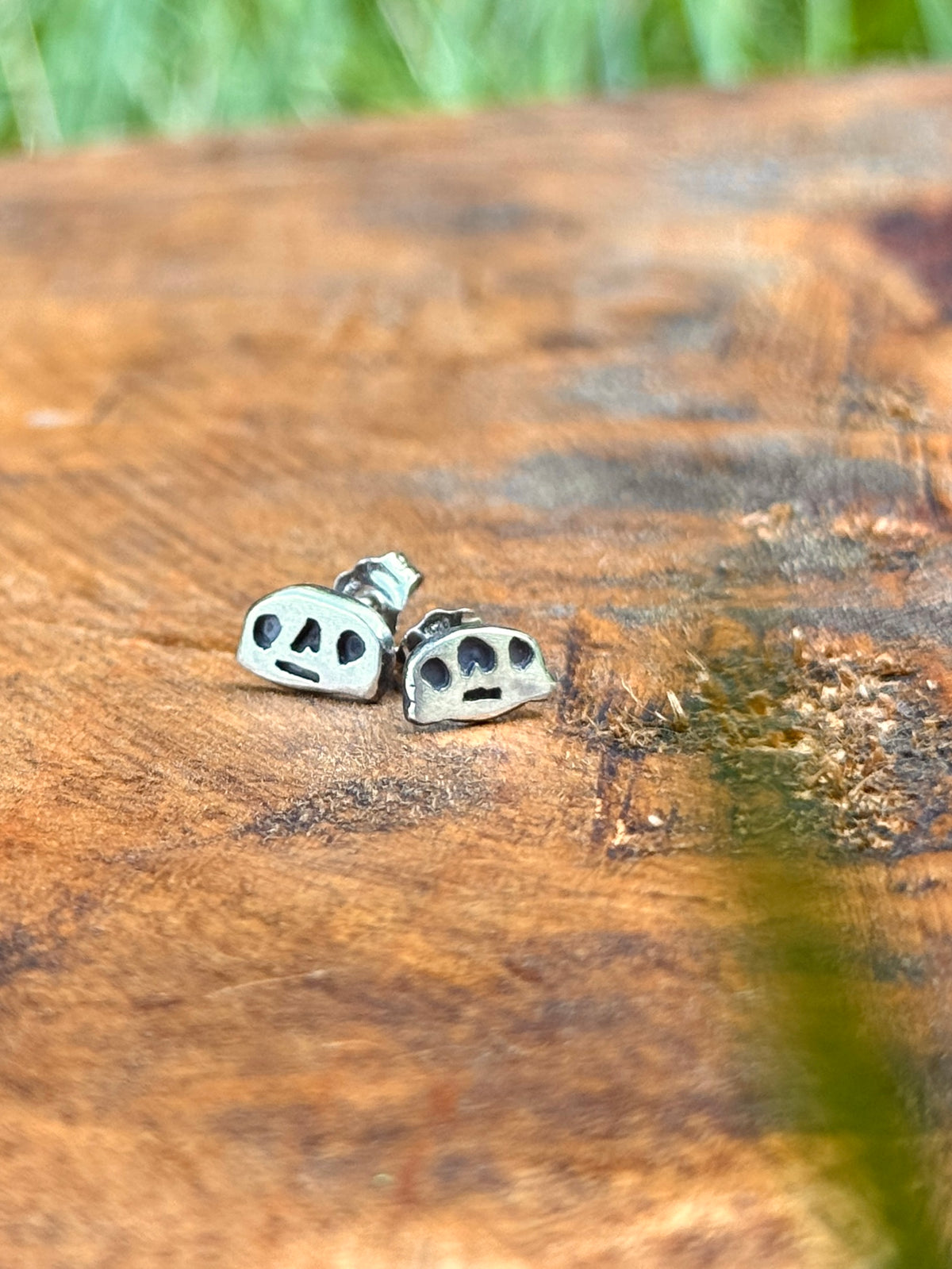 Wide Dude Stud Earrings