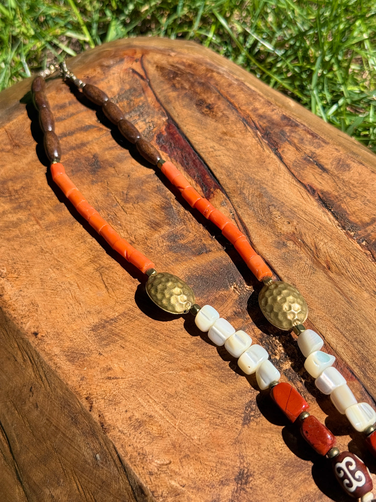 Long Boho Layering Necklace