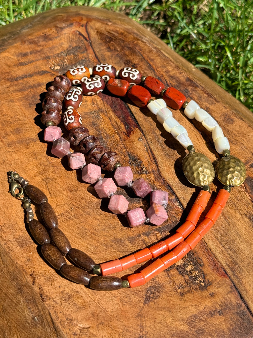 Long Boho Layering Necklace