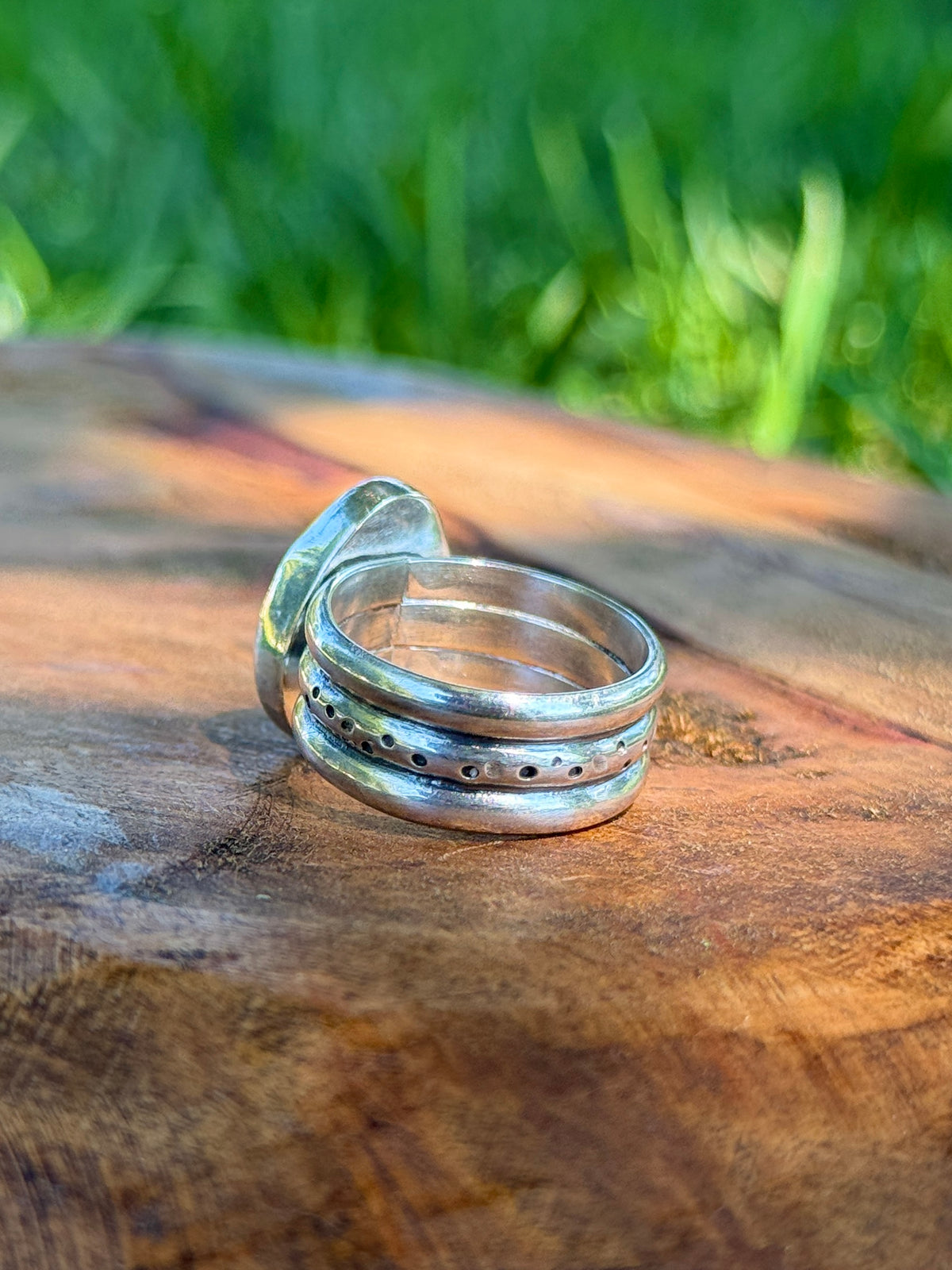 Chunky Moonstone Ring