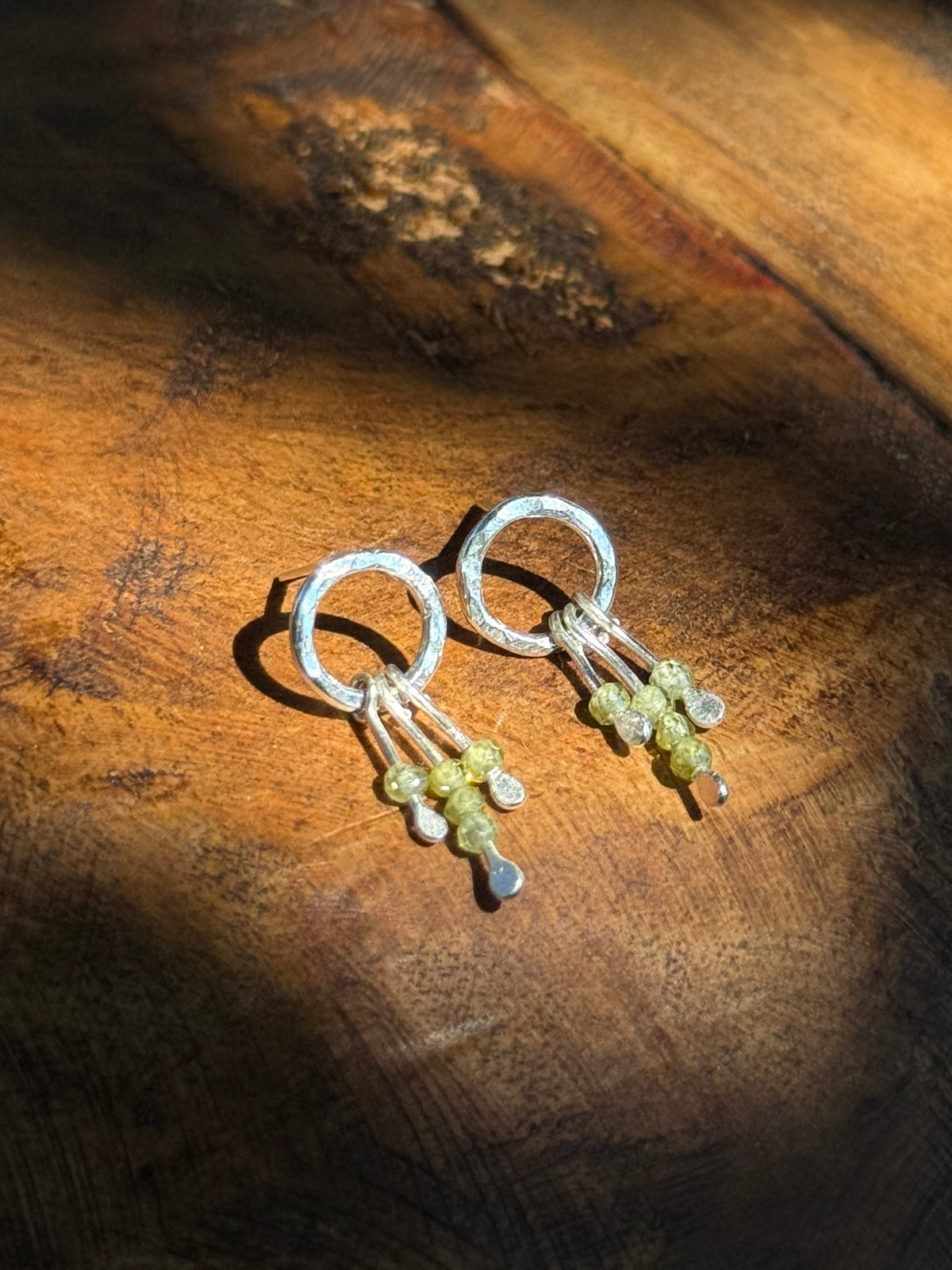 Mini Zircon Fringe Stud Earrings