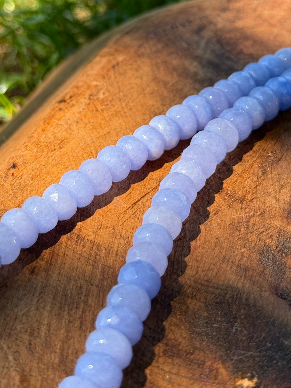 Blue Calcite Statement Necklace