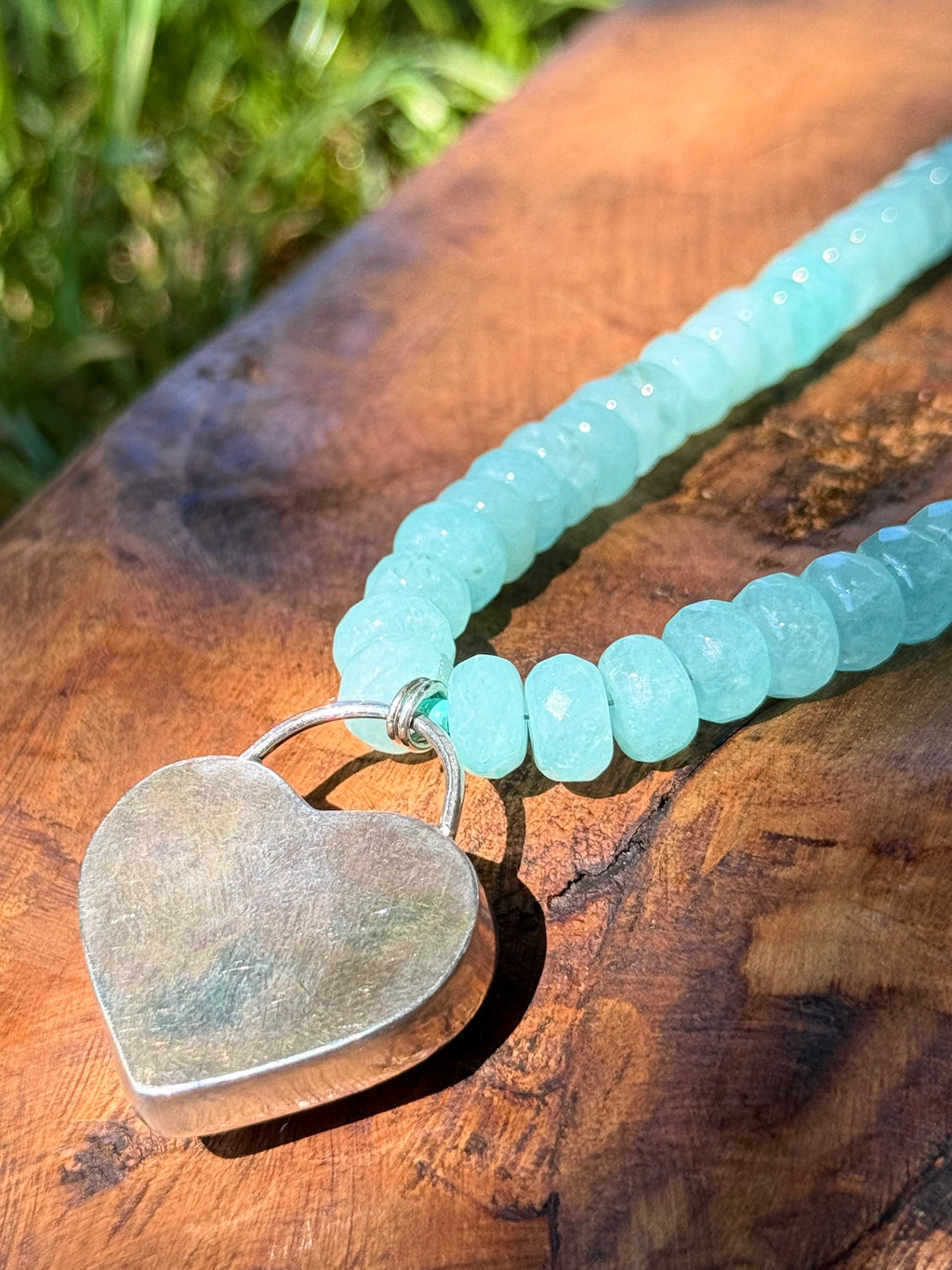 Big Red Heart Statement Necklace