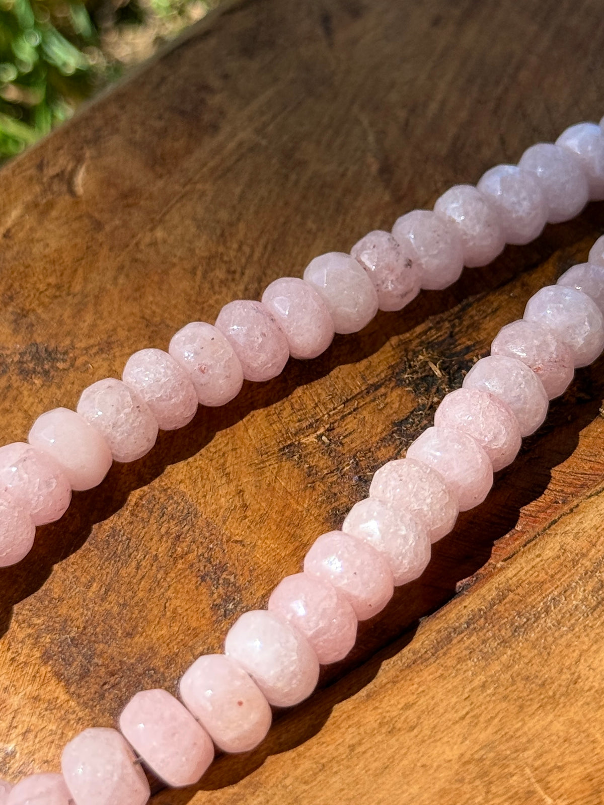 Orange Calcite Moon Statement Necklace