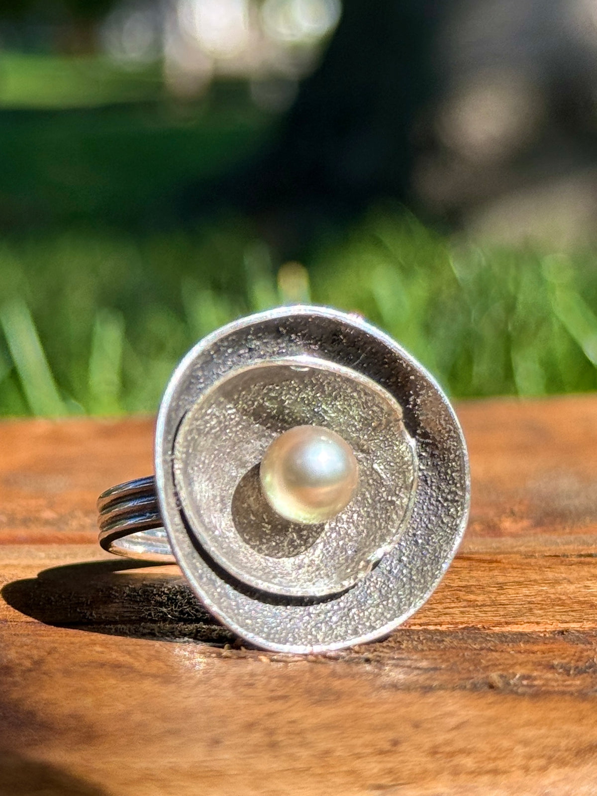 Pearl Statement Ring