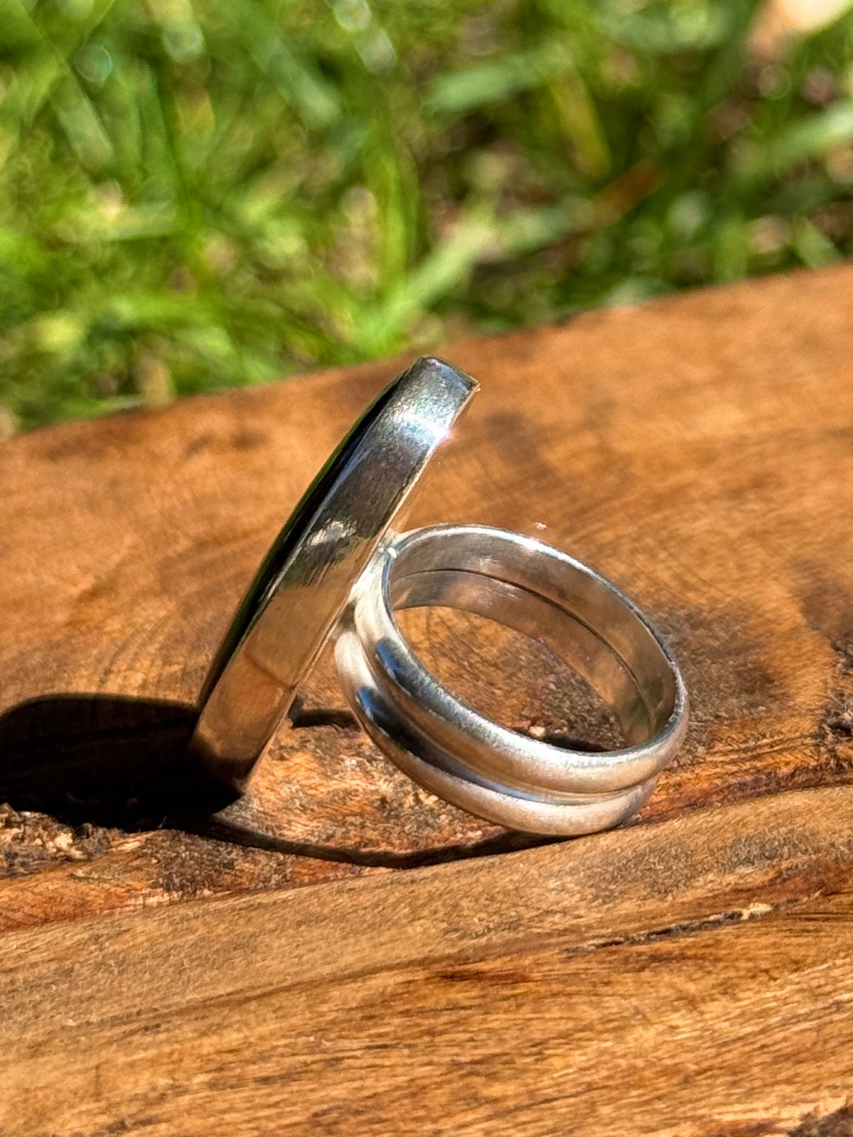 Labradorite Statement Ring