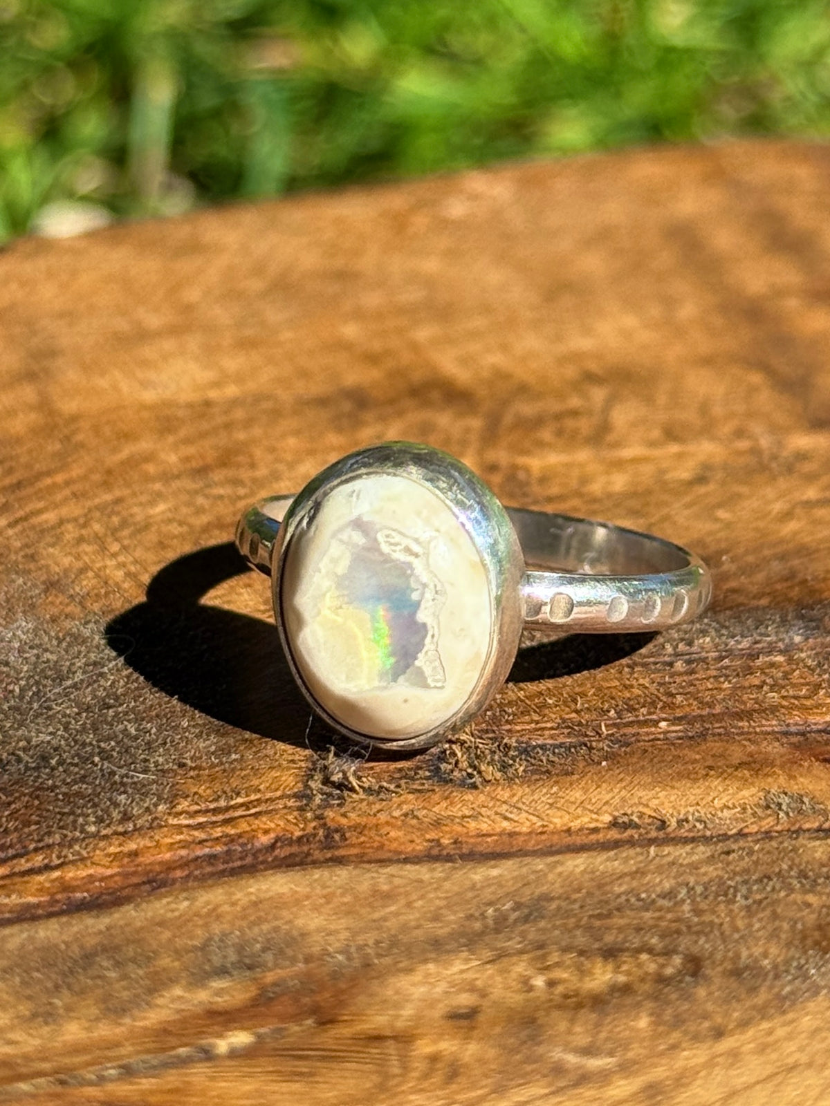 Mexican Opal Ring