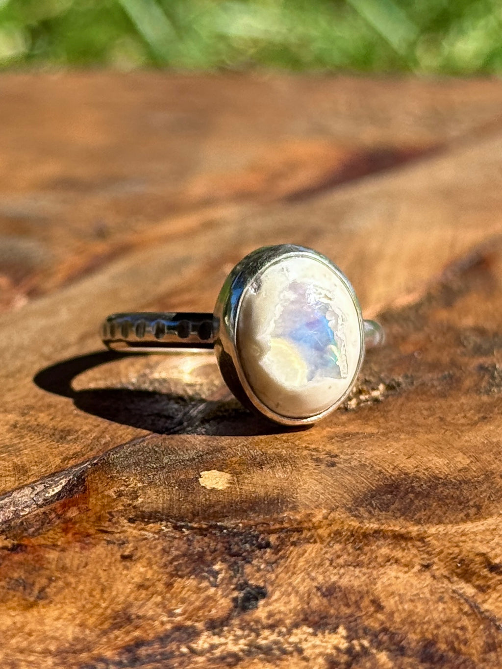 Mexican Opal Ring