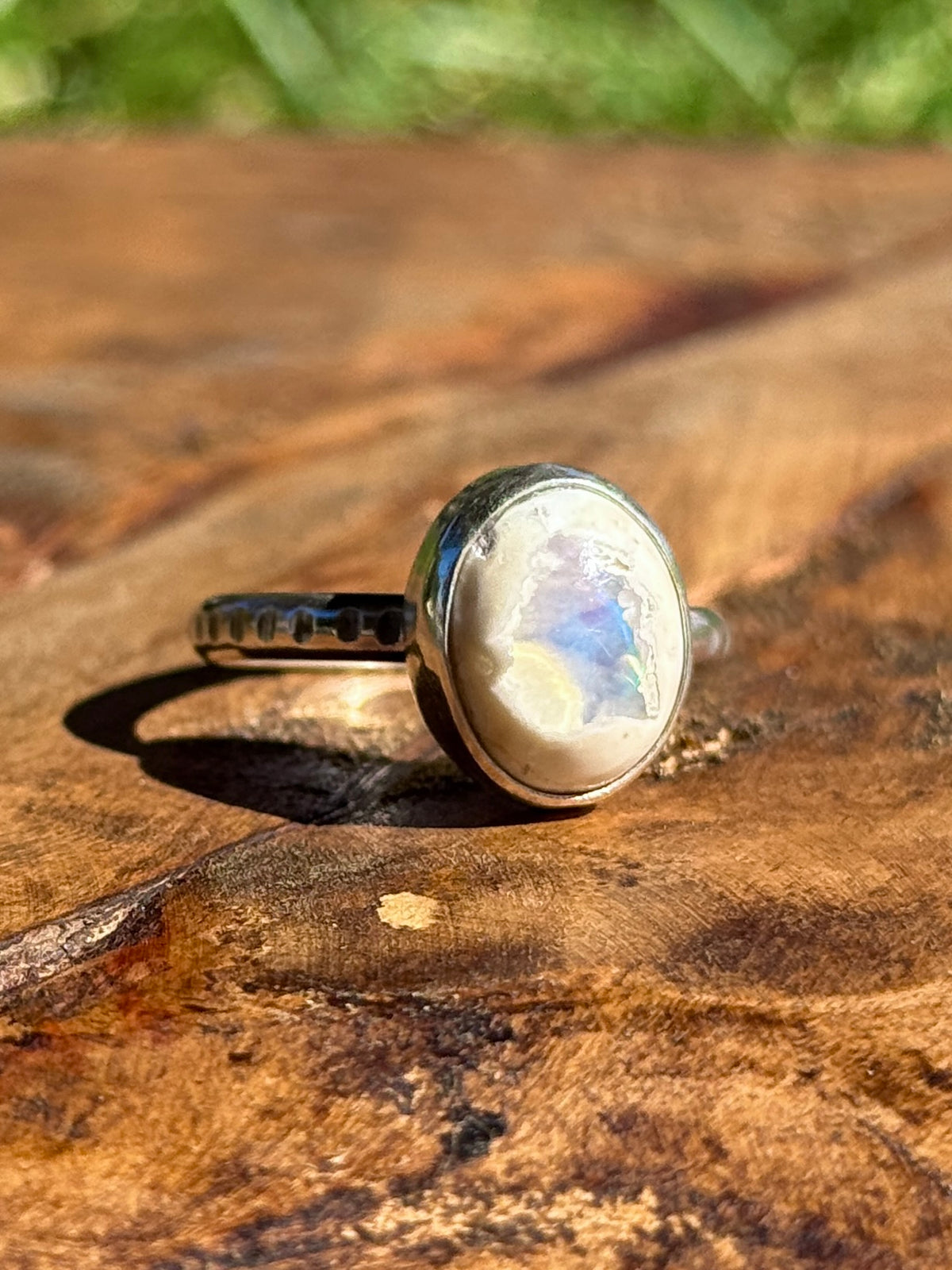 Mexican Opal Ring