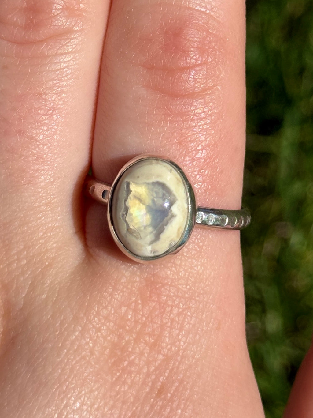 Mexican Opal Ring
