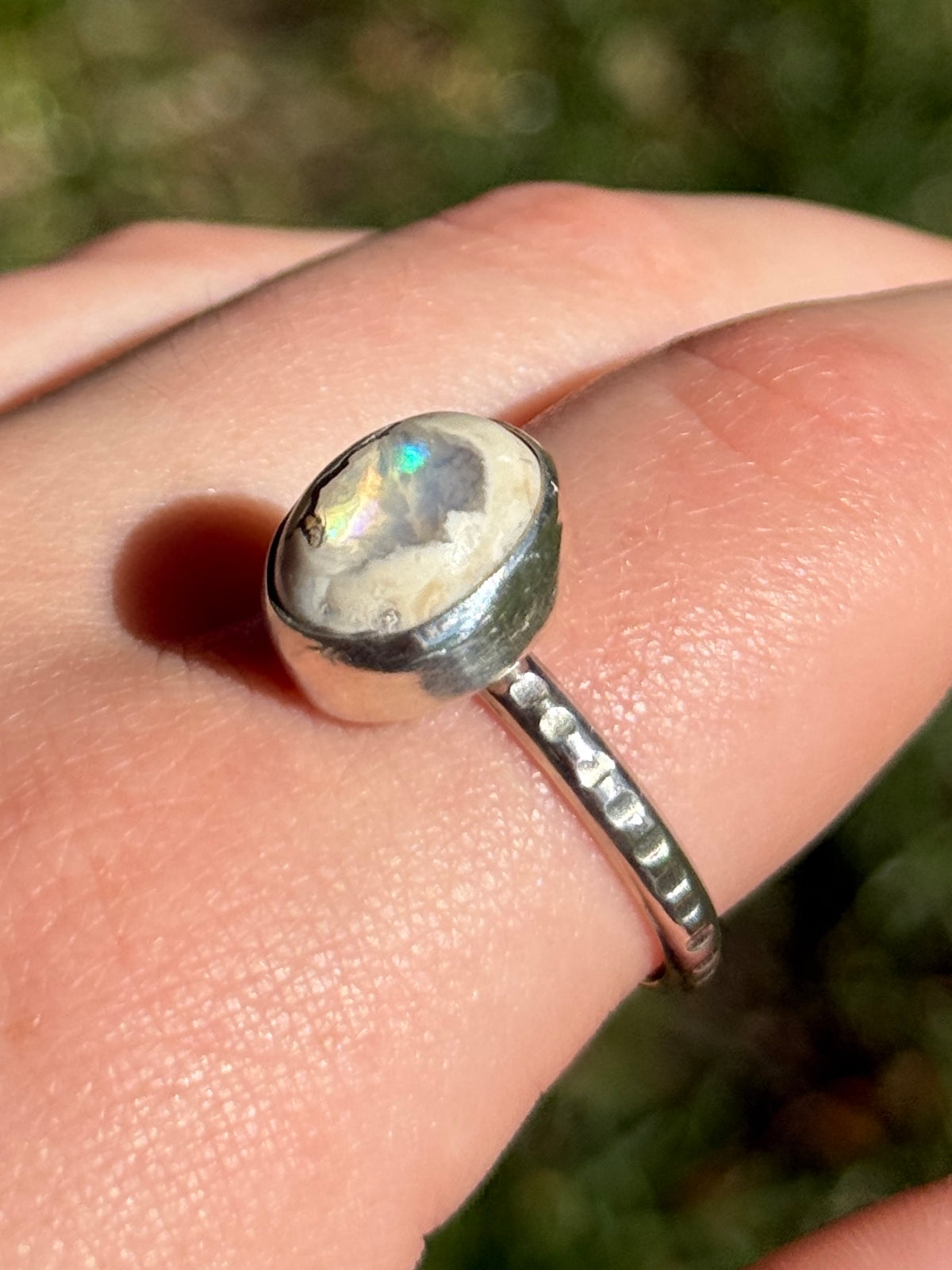 Mexican Opal Ring