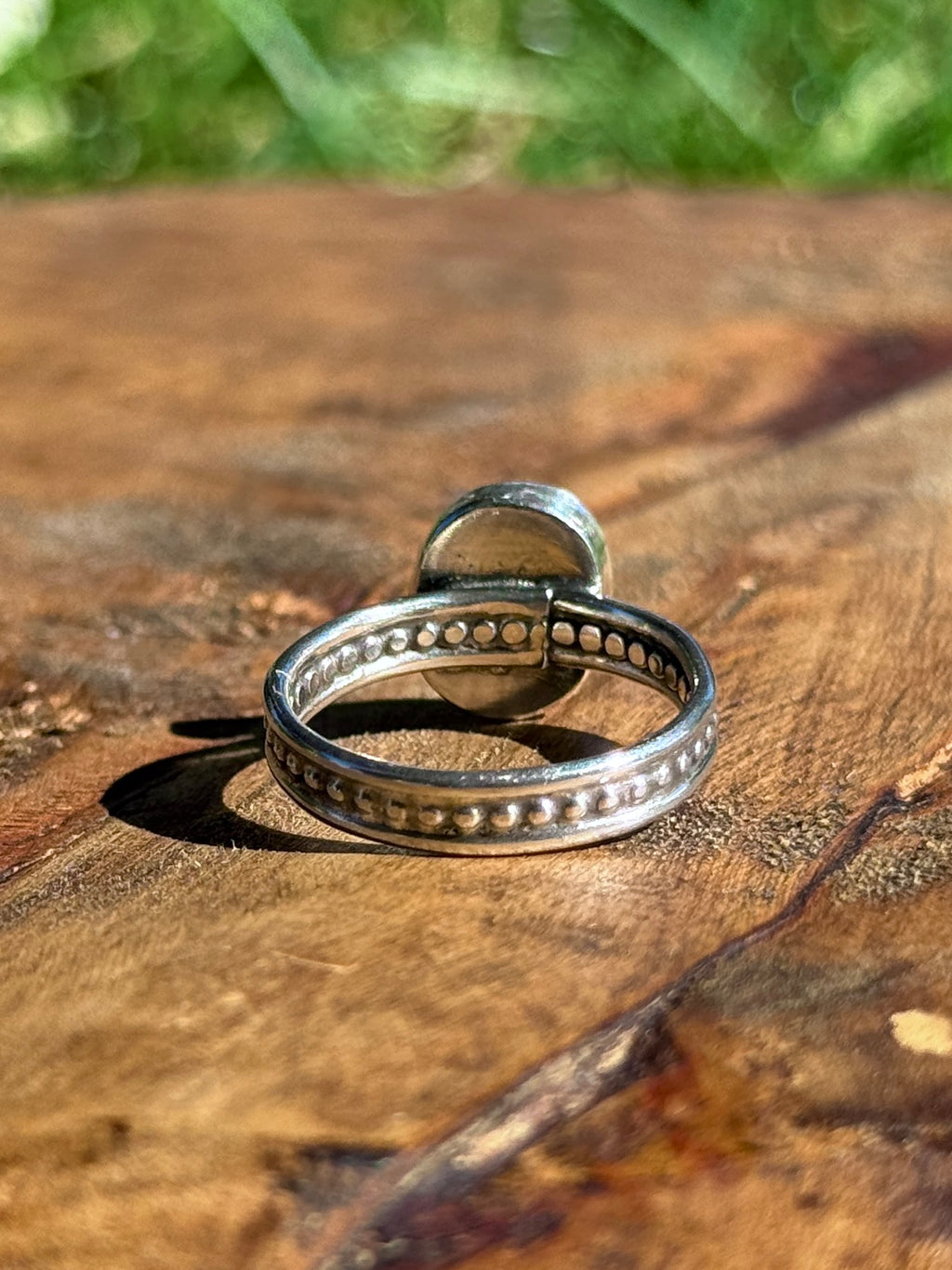 Green Kyanite Ring