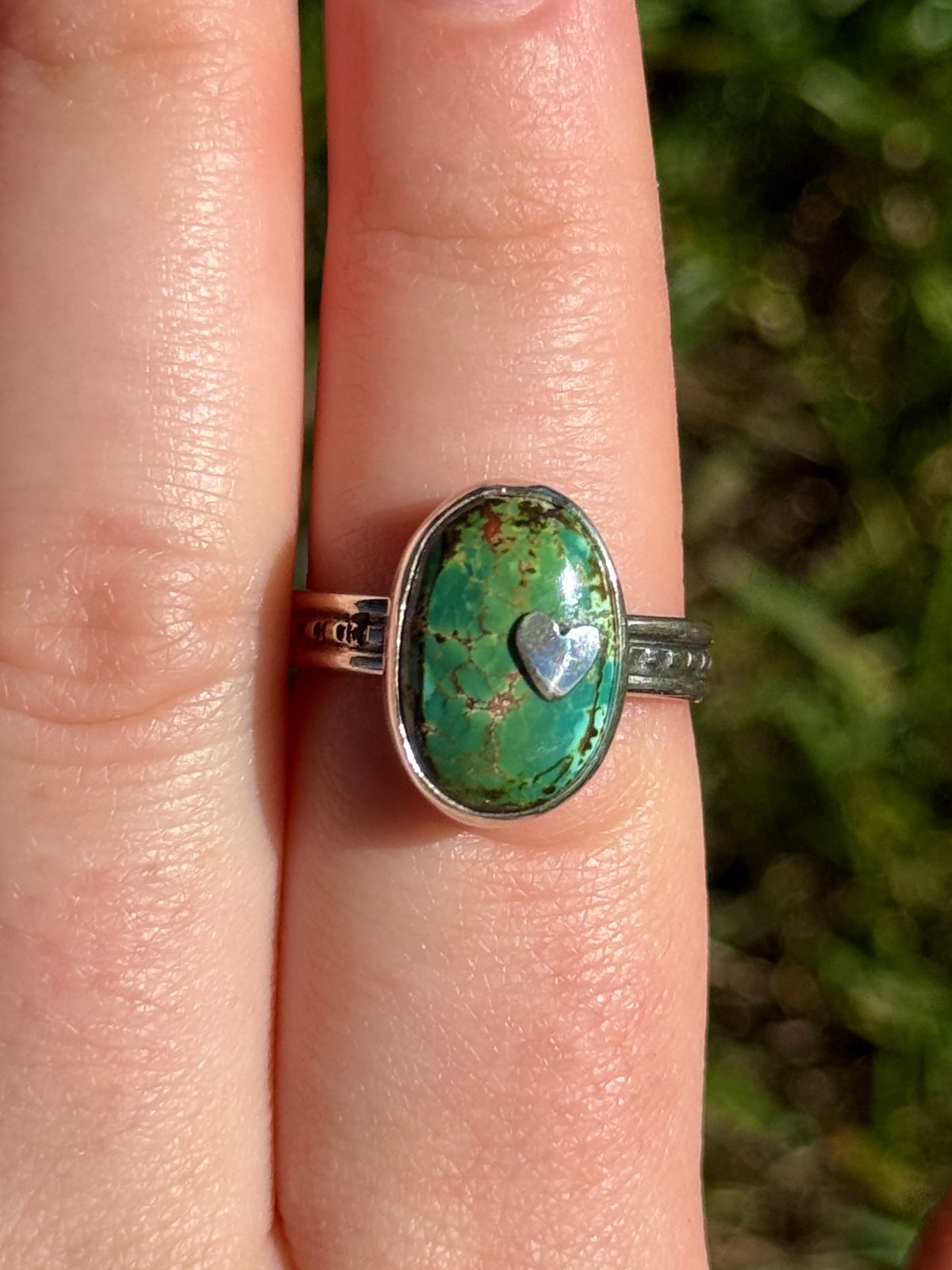 <3 Turquoise Ring