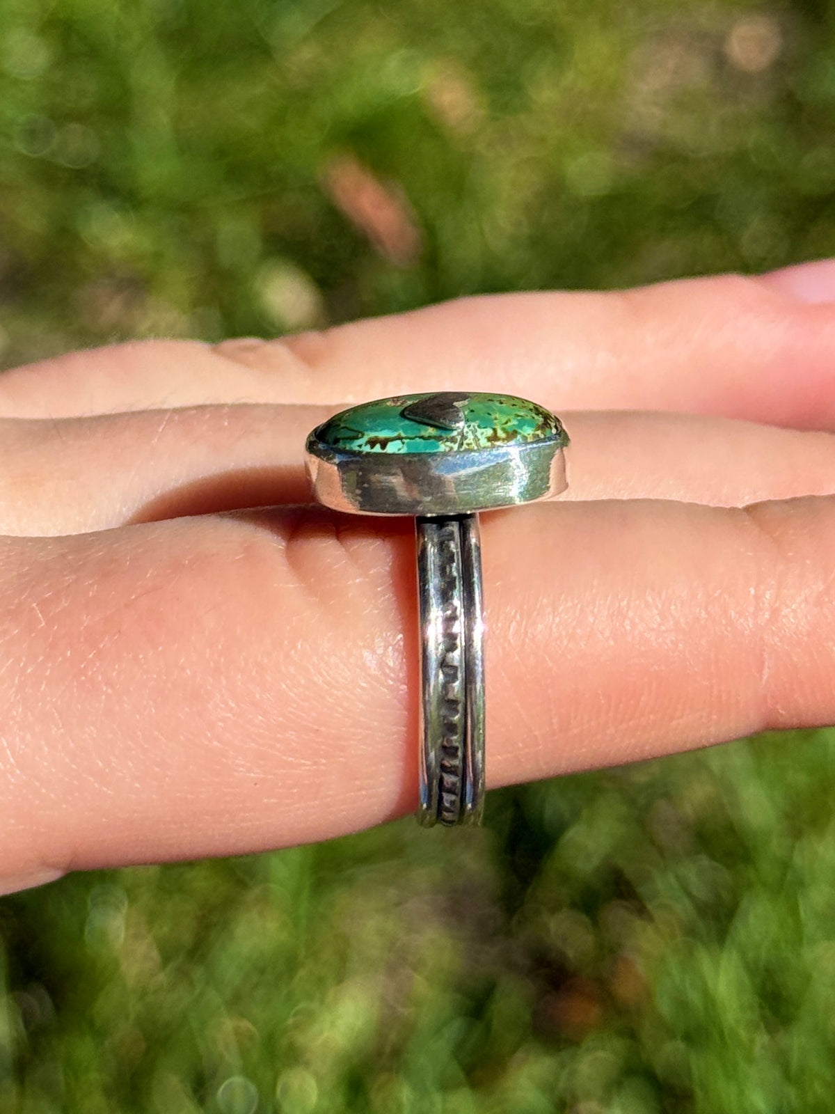 <3 Turquoise Ring