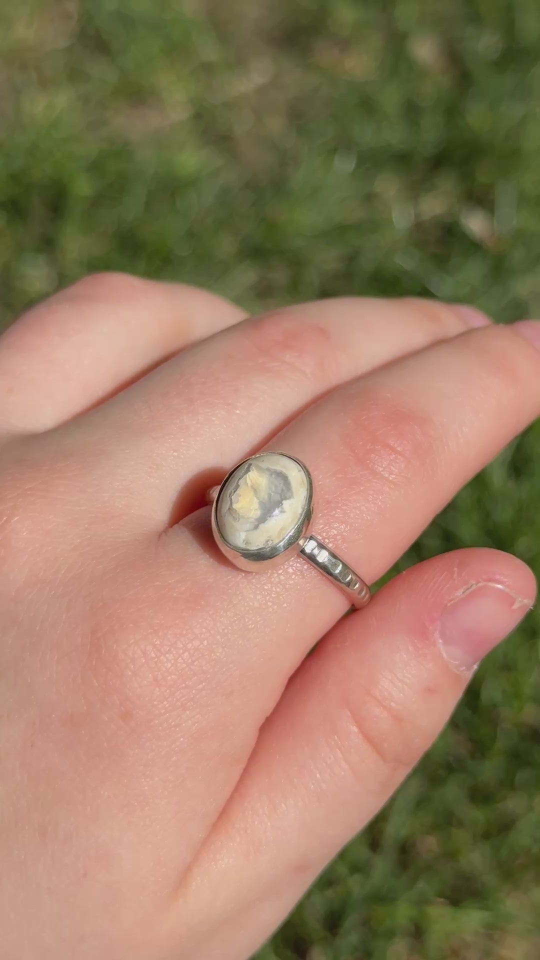 Mexican Opal Ring